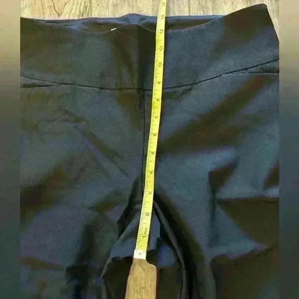 S.C & CO. Capri black business pant size 12 - Picture 2 of 7
